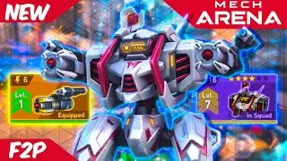 ORION + GEMINI 6 | Gemini 6 unlocked | F2P | MECH ARENA GAMEPLAY | #mecharenagameplay