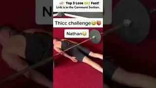 thick challenge in the gym - thick tok ✅ #shorts #trending #tiktok