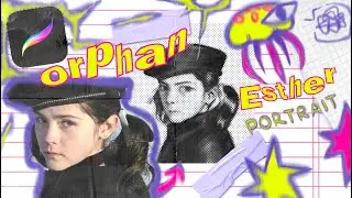 Draw with Me Orphan in Procreate // + difficult art challenge