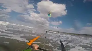 kitesurfing in akdeniz by Alberto