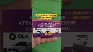 HYDERABAD Ola Uber Rapido Attachment Center #OlaAttachments #UberAttachment #RapidoAttachment #2024