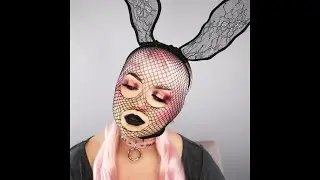 Anti Valentine's Day Goth Make Up with FESHFEN Wig | Molly Arieanna
