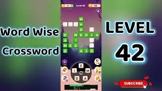 Word Wise Crossword Level 42 🧩 | Smart Crossword Puzzle Walkthrough | Go Answer