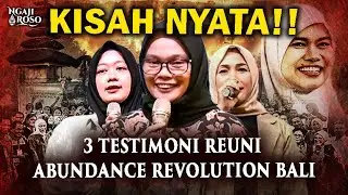 💥TRUE STORY!! 3 TESTIMONIALS OF THE ABUNDANCE REVOLUTION REUNION