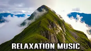Peaceful Mountain Ambience ☁️ with Calming Instrumental Music | Sleep and Study