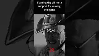 Flaming the off meta support