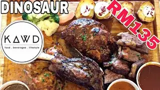 PUAS HATI MAKAN KAMBING DINOSAUR SET DI KAWD