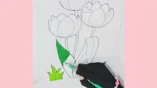 Going to draw and colour a flower 🌷🥰🧕🌹