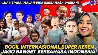 REAKSI 🇲🇾 : BIKIN GEMES! Bocil Internasional Jago Banget Bahasa Indonesia, Malah Bisa Bahasa Daerah