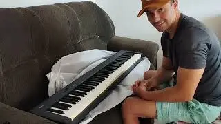 Piano CDP s105 Casio, umboxing