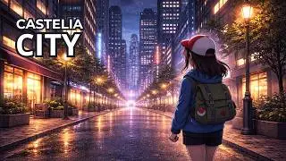 Pokemon Chill Music | Castelia City at Night