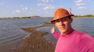 VEJA COMO TA SECANDO RÁPIDO O AÇUDE...