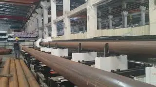 T12050-heavy round pipe-automatic loading system-7 servo strong support #acmelaser #pipe #roundpipe