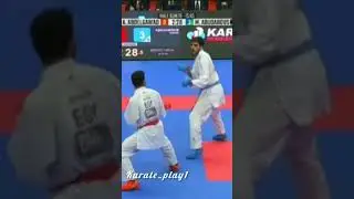 when power Meets Speed_Epic karate Techniqeu 👊🔥#karate#komite #kata