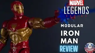 Marvel legends Modular Iron Man 6inch Action Figure Review
