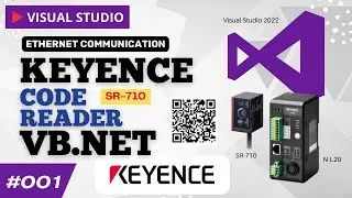 Keyence SR-710 (N-L20) Interface with Visual Studio (VB.Net) use Ethernet Connection