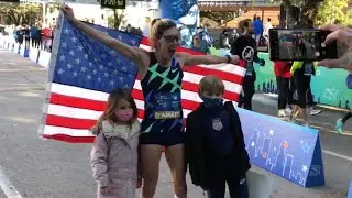 Keira D'Amato Breaks American Marathon Record In 2:19:12