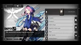Arknights - Blue Poison Japanese Voice Lines