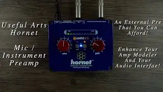 Useful Arts Hornet Preamp | Do You Need A Preamp For Your Interface/Amp Modeler? (No Talking Demo)
