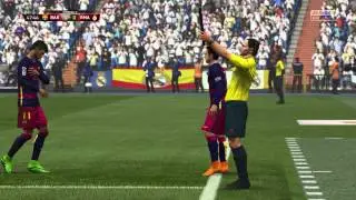 FIFA 16 Gameplay Demo In Rain | Barcelona VS Real Madrid | HD 60FPS