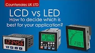 LCD vs LED Industrial Displays