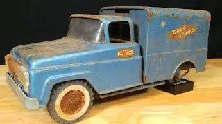 Руководство по реставрации ржавого грузовика Tonka Service 1960 года