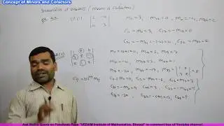 Minors and Co-factors in Hindi
