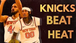 Knicks Go Nuclear in Miami! 140 Points With Shorthanded Squad!