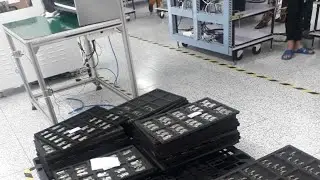ESD Corrugated Bin Making Video| EMS Companies | ESD product |ESD plastic Bin