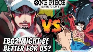 G/Y LAW DECK VS G/P LUFFY EB02 - TAKING ON THE NEW KING ON THE BLOCK【OPTCGSIM】 ONE PIECE CARD GAME