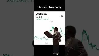 He sold too early 💀 #crypto #trading #memes