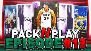 PACK & PLAY #13- OMG I GOT THE BEST PULL OF THE SERIES!! INSANE UPGRADES! NBA 2K19 MYTEAM