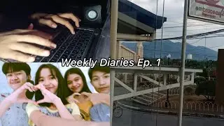 WEEKLY DIARIES EP. 1 | Grecko Francia
