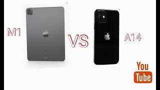 iPad Pro 2021 vs iPhone 12 M1 vs A14 Bionic