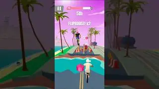 BIKE RUSH LEVEL 704 WITH STORM BIKE IN MIAMI 😤 #shorts #android #ios #gaming #gameplay #bikerush
