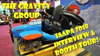 The Gravity Group IAAPA 2018 Interview & Booth Tour Featuring Kentucky Kingdom's Kentucky Flyer!