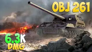 Об 261 - 1 Kills 6.3K DMG - Унизительный! - Мир Танков