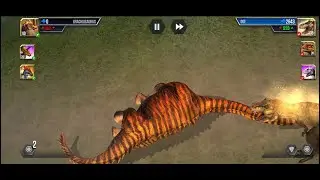 END ZONE ERUPTION - JURASSIC WORLD THE GAME 