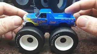 1/64 Bigfoot #7 Ford F250 by Greenlight monster truck diecast review