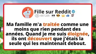 Ma FAMILLE m'a traitée comme une moins que RIEN pendant des années. Quand je me SUIS éloignée...