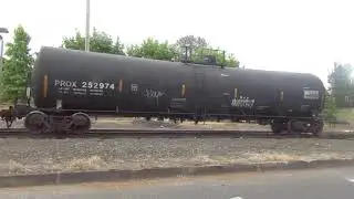 2nd short shot of UP Local on the Kenton Line of Portland, Oregon on Monday Morning 08.31.2020