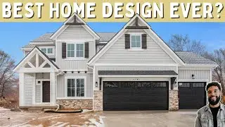 STUNNING Luxury House Tour Near Grand Rapids Michigan | New Construction Homes