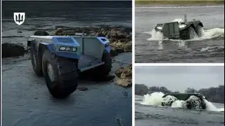 Les forces ukrainiennes adoptent le UNEX UGV, dot&eacute;e d'une faible pression au sol