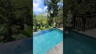 Luxury Private Pool Villa In Ubud Bali! #bali #luxuryhotel #travel