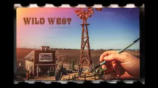 Realistic Diorama - Wild West story in scale