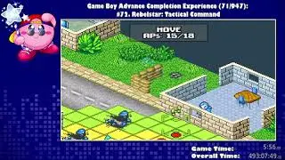 Game Boy Advance Completion Experience - Rebelstar: Tactical Command - Session #1