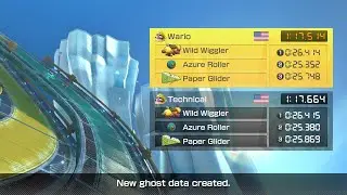 Ice Ice Outpost (200cc) - 1:17.514 | 5th Worldwide | Mario Kart 8 Deluxe