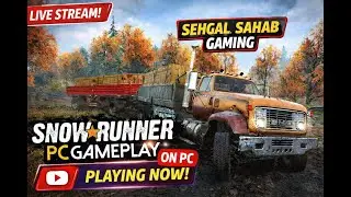 FULL SCREEN SnowRunner Live Gameplay | Day 8 | Co-Op | Realistic Off-Road Truck Simulator Challenge