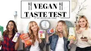 HUGE Whole Foods Vegan Taste Test with My Vegan Girls