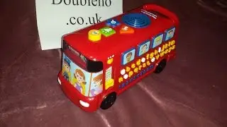 VTECH PLAYTIME BUS WITH PHONICS COMPLETE MUSIC REPERTOIRE
